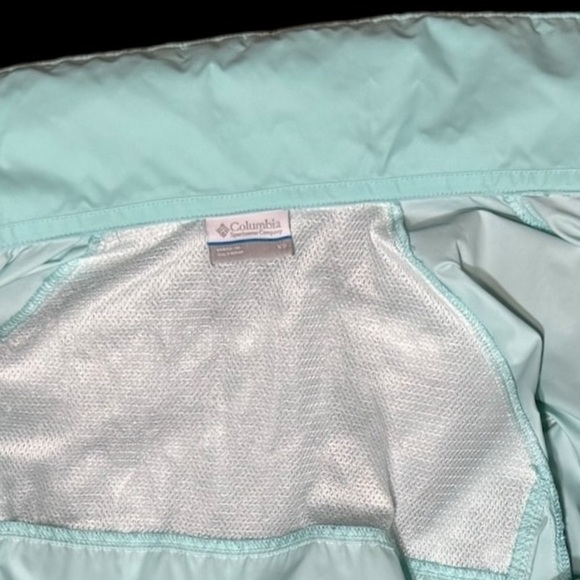 Columbia Packable Wind Rain Hooded Full Zip Windbreaker Coat Jacket Women’s XS - Picture 13 of 16